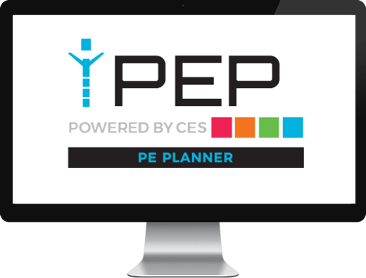 iPEP Interactive PE Lesson Planner & Assessment Software Logo
