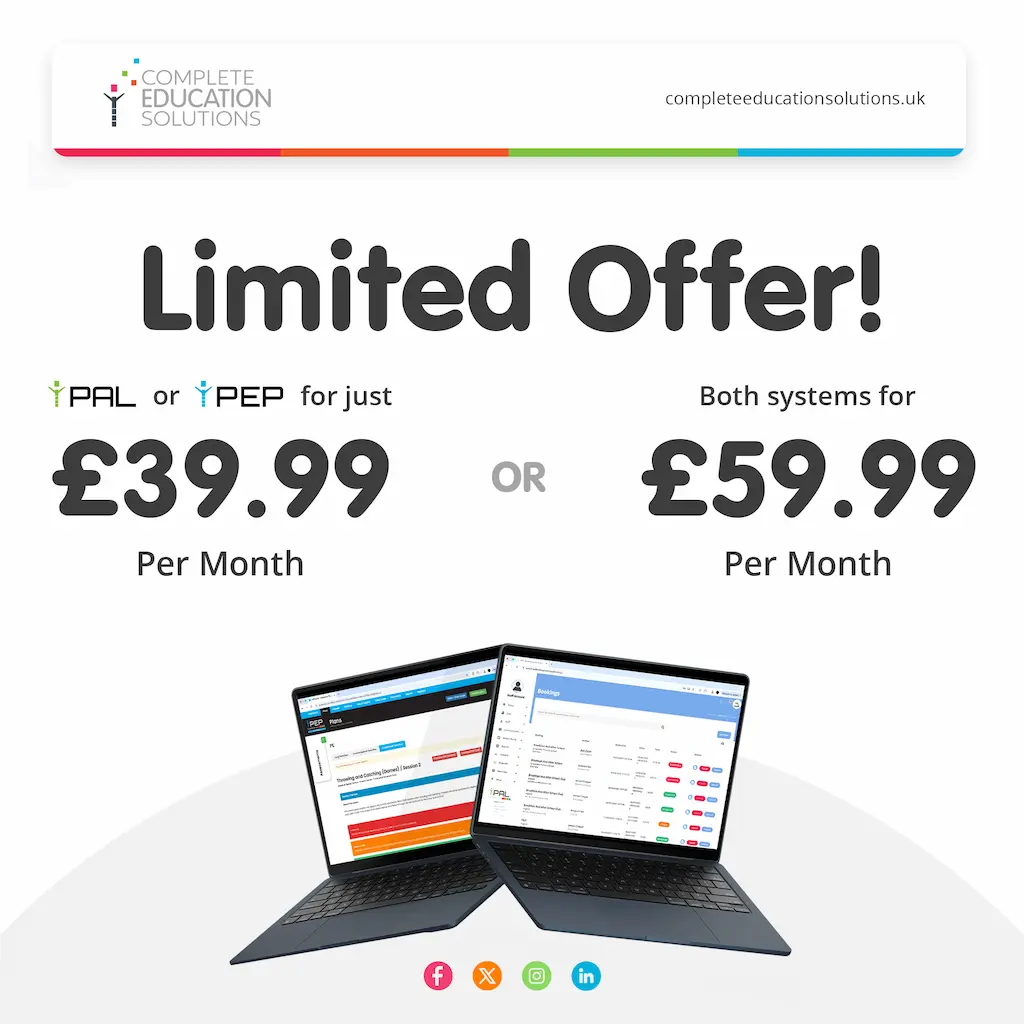 limited offer on childcare software
